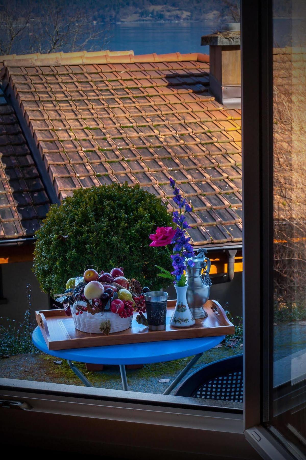 Seehotel Boutique Jaegerhof-Hubertus Faulensee Exterior foto
