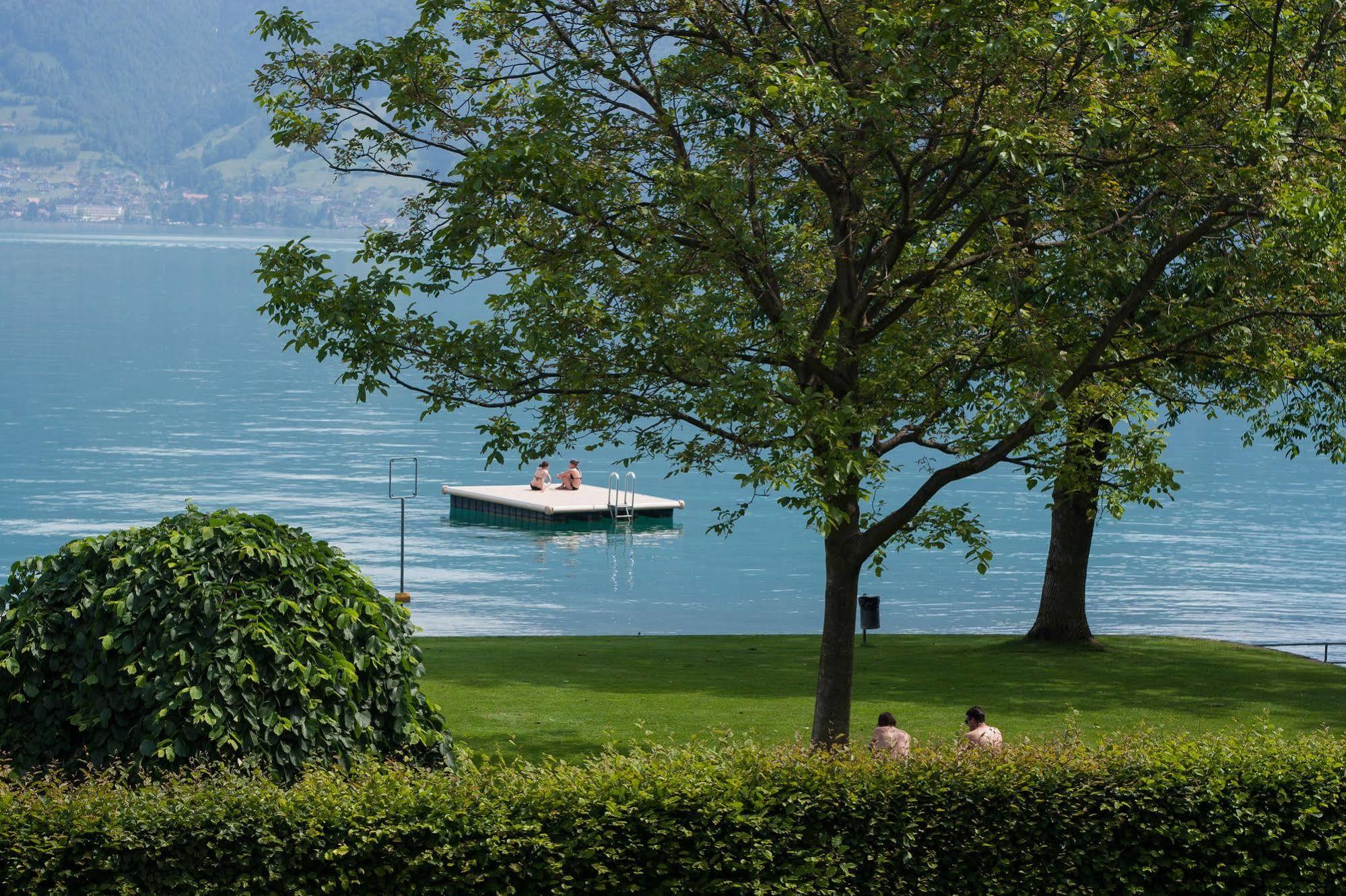 Seehotel Boutique Jaegerhof-Hubertus Faulensee Exterior foto